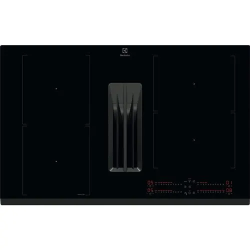 Electrolux - Plaque Induction Aspirante Kcc84440 - Hotte Centrale Intégrée 80cm — vue 2