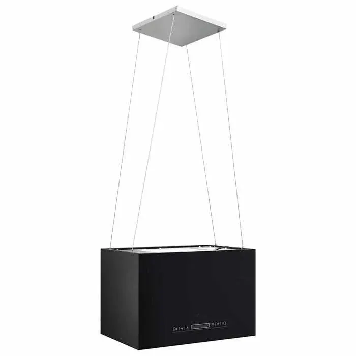 Elegant Hotte suspendue à LCD tactile 55 cm Acier enduit de poudre - Montage Facile(1parcel)68293
