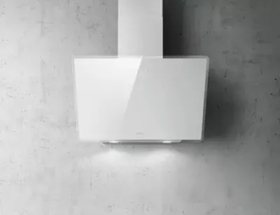 Elica - Hotte Décorative Murale Inclinée Shire Wh/A/90 — coloris Blanc