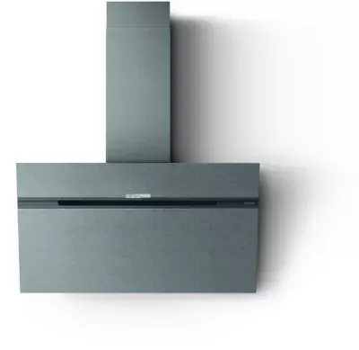 Elica - Hotte Décorative Murale Inclinée Stripe Urban Cast Iron/A/90
