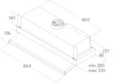 Elica - Hotte Encastrable Ciak 2.0 S Gr/A/90 — vue 6