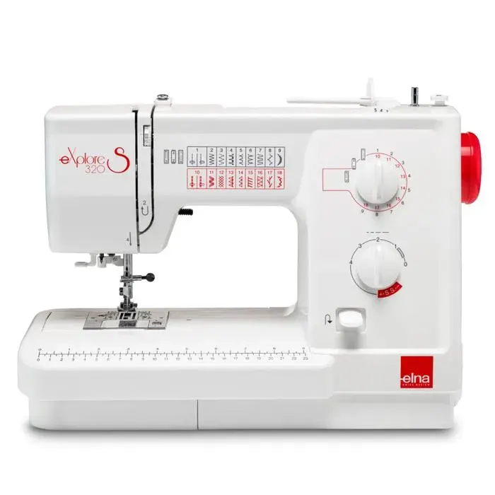 ELNA EXPLORE 320S — coloris Rouge