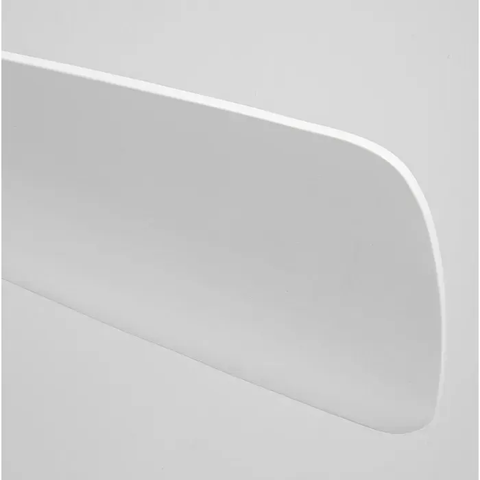 ELVORIN Ventilateur de plafond 52 pouces avec lumière LED télécommande 3 pales en bois blanc dimmable réversible