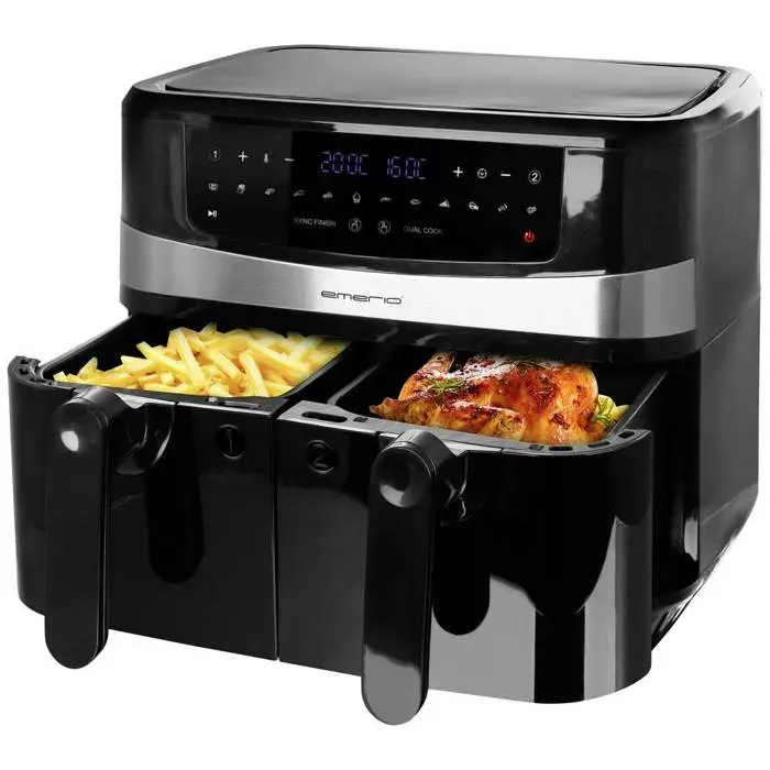 EMERIO AF-126672.4 Friteuse à air chaud 9 l 2400 W noir