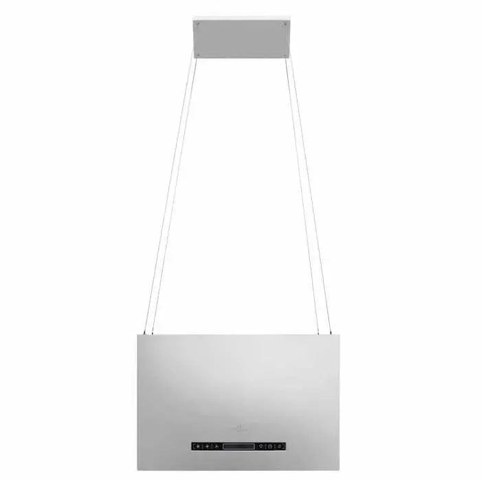 EN SOLDE*Meuble de cuisine -Hotte suspendue - MONNA - HOTTE ASPIRANTE - à capteur tactile LCD 55 cm Acier inoxydable@611730