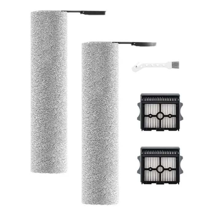 Ensemble de 5 Brosses Rotatives et Filtres HEPA pour Autolaveuse-Aspirateur pour Floor Combo/Scientist M7/M5/M9