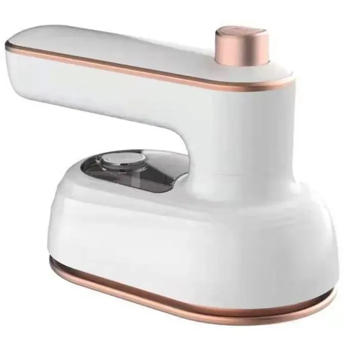 Eosnow Mini Machine à Repasser Plaque de Base Rotative Pliable en Titane Anti-brûlure Fer à Vapeur portatif en Silicone pour Voyag