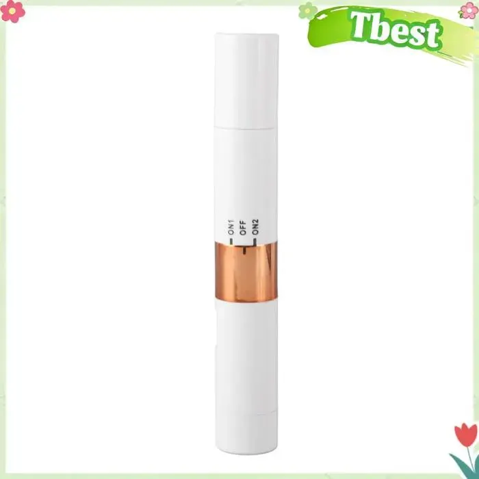 Épilateur 2 en 1 - TBEST - Mini électrique - Rechargeable - Visage et sourcils - Poignée antidérapante