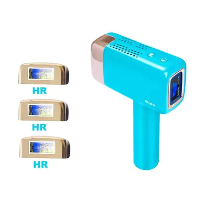 épilateur à lumière pulsée avec Fonction de Refroidissement 500 000 flashs ipl Épilateur laser 4 embouts pour le corps le visage