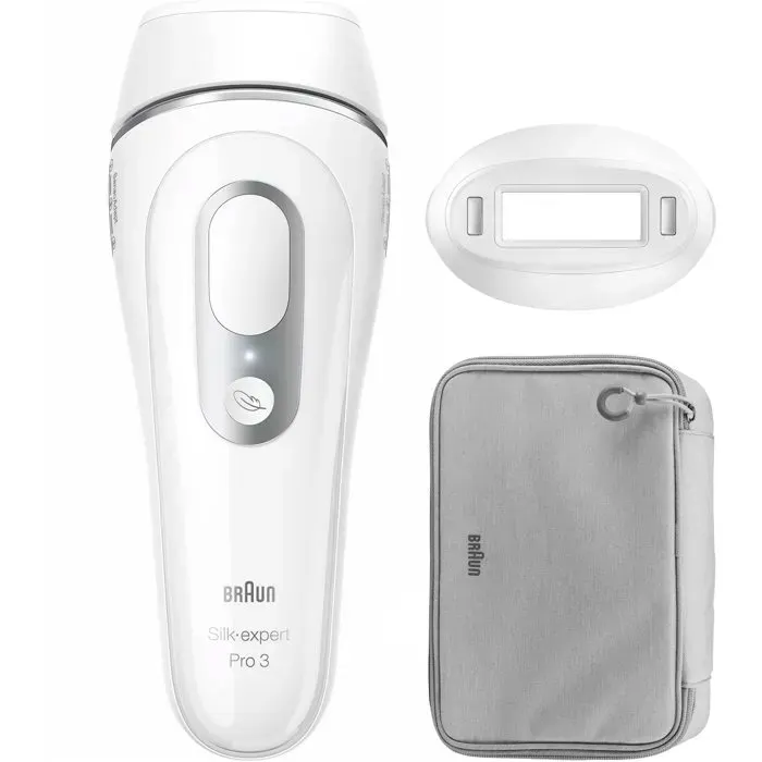 Épilateur à lumière pulsée - BRAUN - IPL PL3020 - 300 000 flashs - Blanc