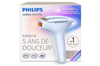 Épilateur à lumière pulsée Philips Lumea 9900 Pro BRC333/00 Blanc — vue 2