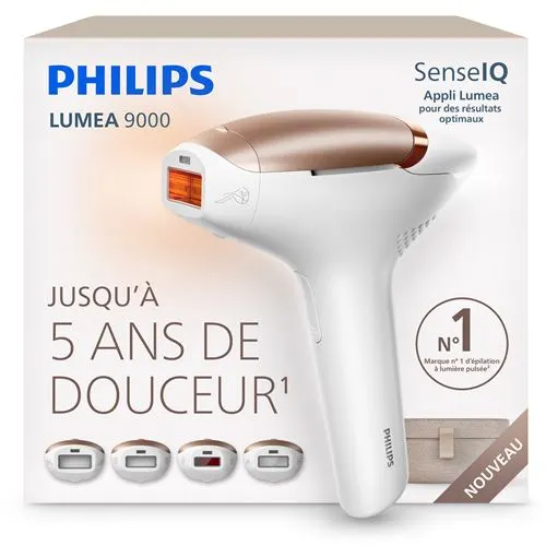 Épilateur à lumière pulsée Philips Lumea Series 9000 BRI984/00 Rose Gold