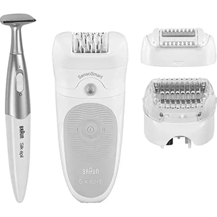 Épilateur - Braun - Silk-epil 5-805 - Épilation sans fil - Rechargeable - Confort optimal
