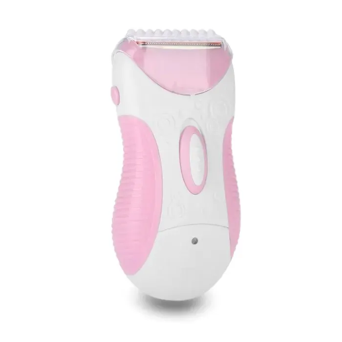 Épilateur électrique 105×6×3cm rose batterie rechargeable pratique pour les voyages et pour un rasage confortable Épilateur femme