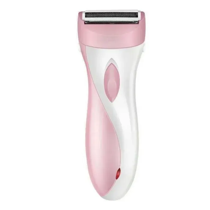 Épilateur électrique 14 x 4 x 3cm Épilateur et rasoir durable Épilation rose compact et portable avec port de chargement Type-C
