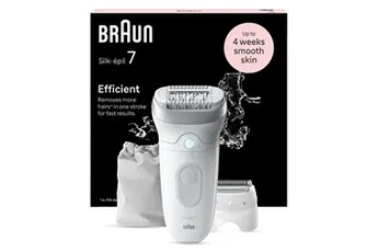Epilateur électrique Braun Epilateur Silk Epil 7 SE7-041 BLANC-GRIS