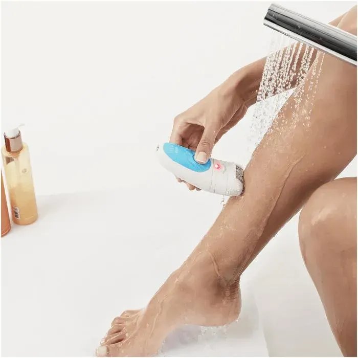 Épilateur électrique - Braun - SES 5-605 - Blanc - Électroménager - Pour femmes adultes — coloris Blanche