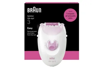 Épilateur électrique Braun Silk Épil 3 SE3-000 Blanc — vue 2