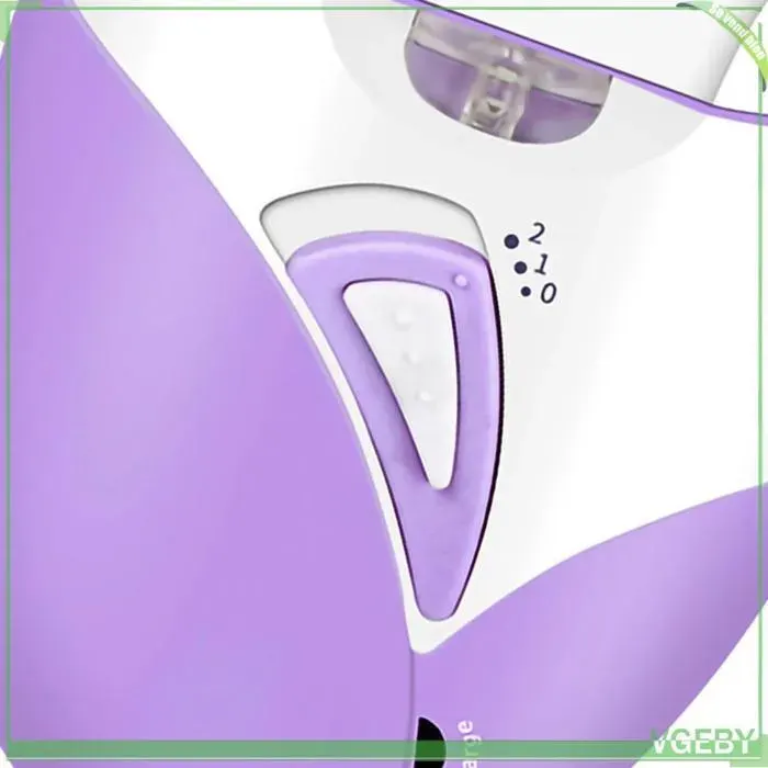 Épilateur électrique - FAFEICY - Tête amovible - Rechargeable USB - 2 vitesses - Violet