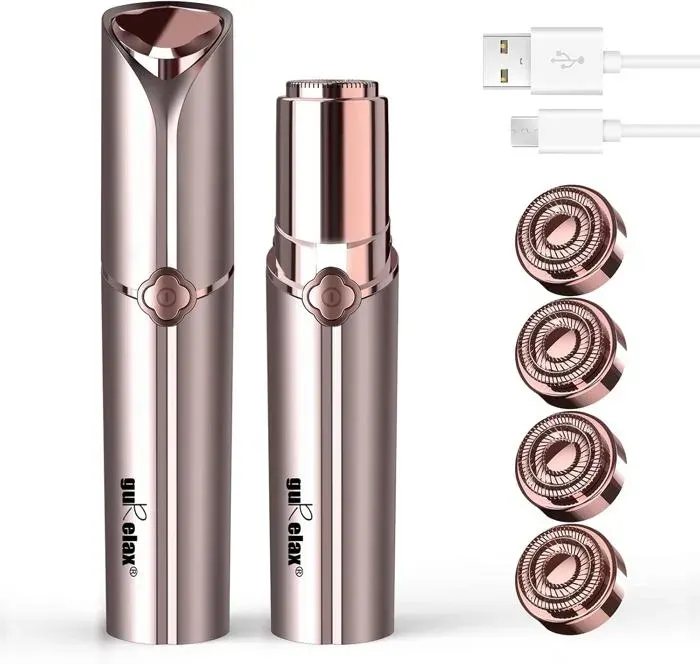 Epilateur Electrique Femme(2023) Flawless Epilateur Visage impeccable Pour MentonLèvre SupérieureDuvet De Pêche Comprenant