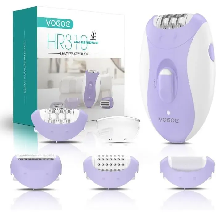 Épilateur Électrique - GENERIC - HR310 - 4 en 1 - Rechargeable USB - 2 Vitesses