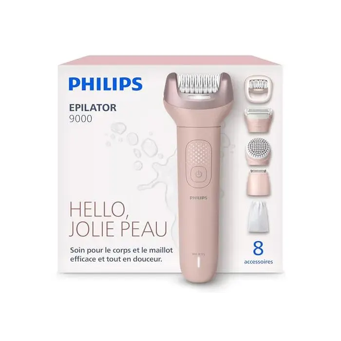 Epilateur électrique Philips BRE719/00 Rose — vue 3
