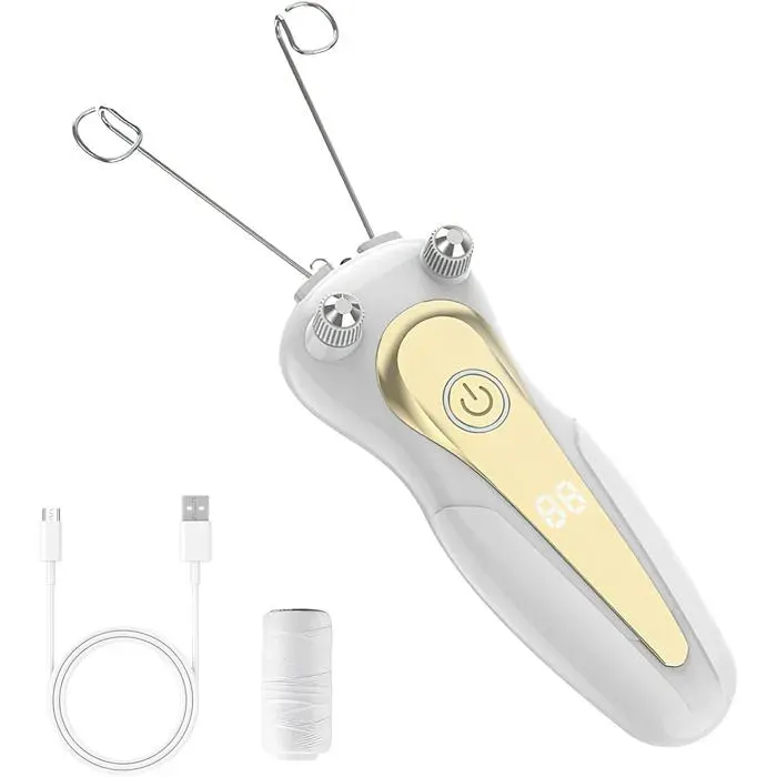 Épilateur Électrique Pour Le Visage Pour Femme Épilateur Électrique Pour Le Visage Épilateur Usb Pour Le Visage Avec Led Épilate