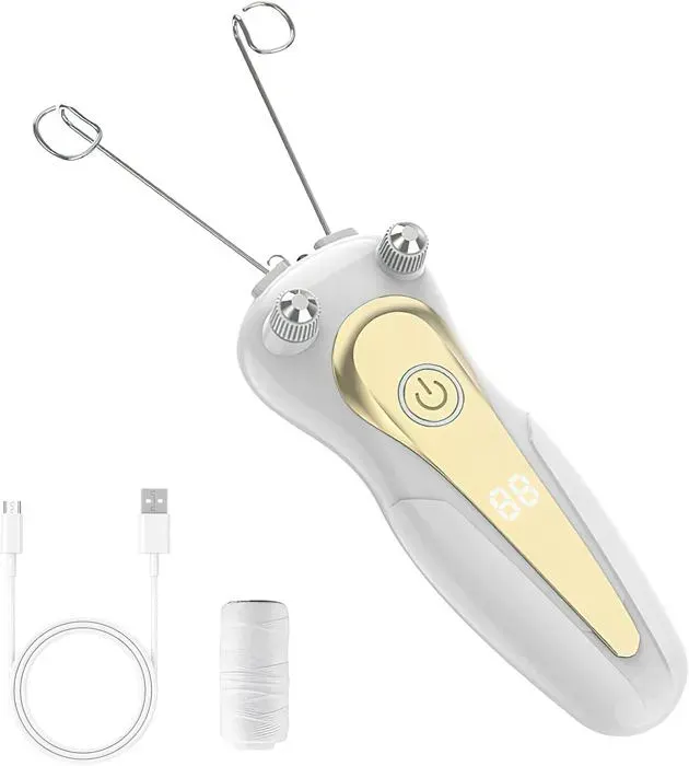 Épilateur Électrique Pour Le Visage Pour Femme Épilateur Électrique Pour Le Visage Épilateur Usb Pour Le Visage Avec Led Épil