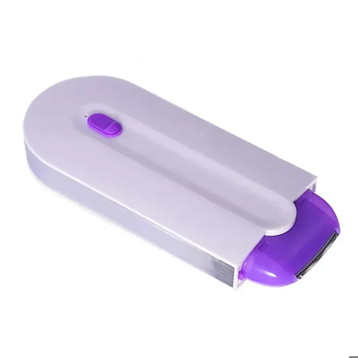 Épilateur électrique visage corps usb rechargeable silencieux mixte femme - FAMICAM - homme épilation sèche humide précise portabl — coloris Blanc