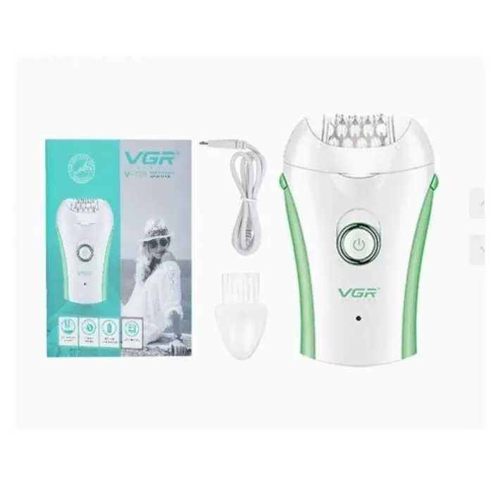 Épilateur facial pour femmes pour peaux sensibles maillot visage bras jambes aisselles(vert) Femeo
