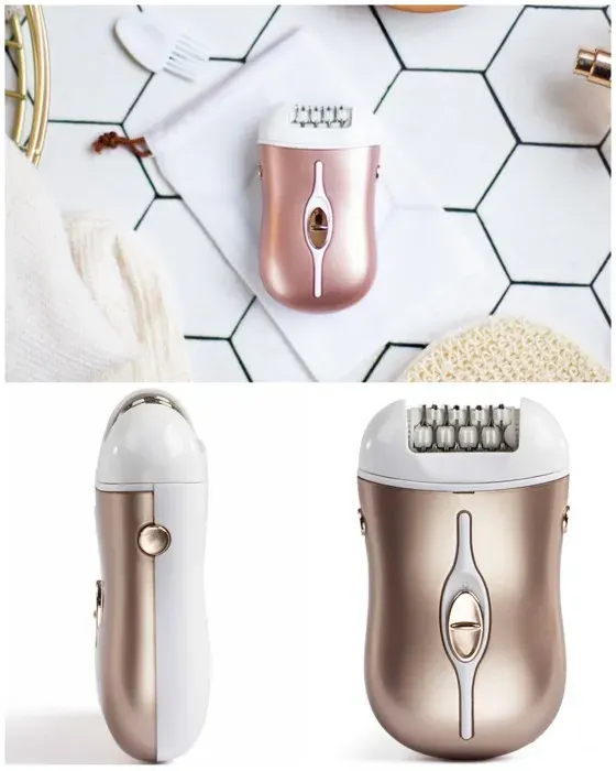 Épilateur - LIVOO - Rechargeable - Ergonomique - Léger - Multifonction 5 en 1