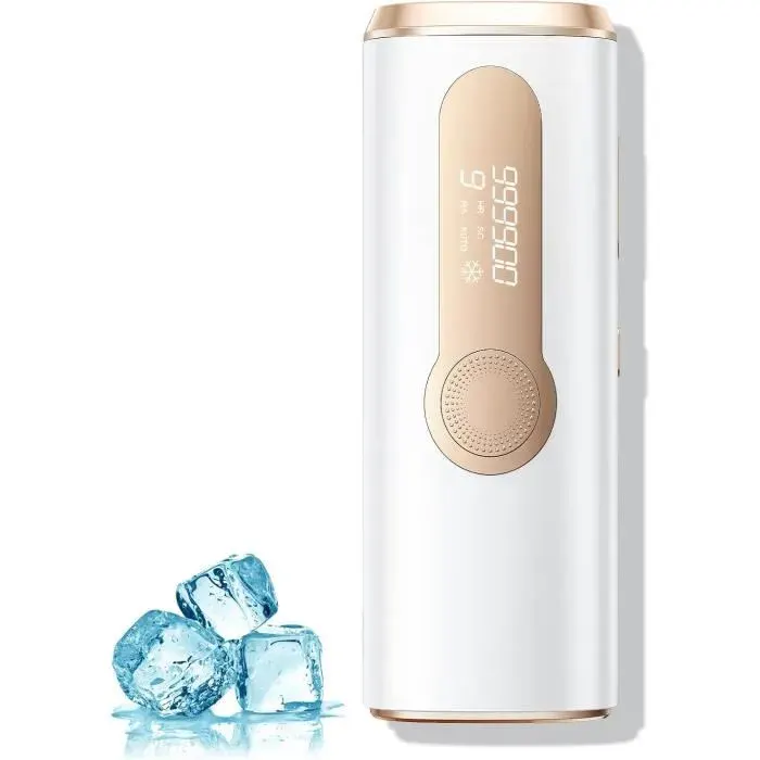 Épilateur Lumière Pulsée avec Point de CongélationIPL Épilateur Laser 999900 Flashes avec 9 Niveaux dénergie Améliorés 3