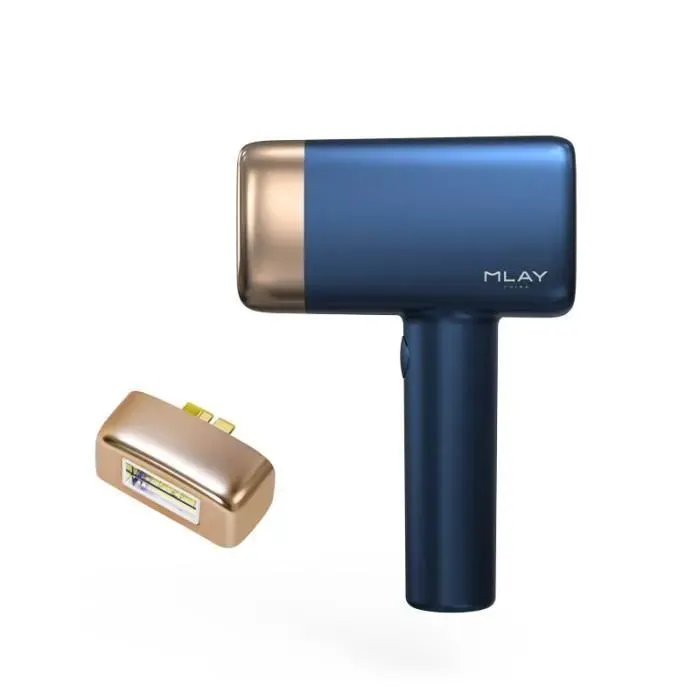 Épilateur Lumière Pulsée avec Point de CongélationIPL Épilateur Laser avec 5 niveaux dénergie pour homme et femme