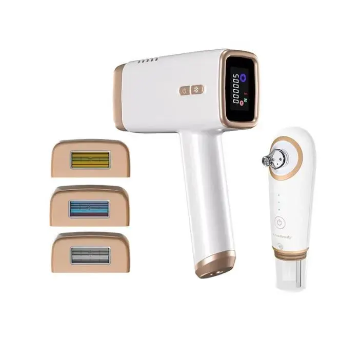Épilateur Lumière Pulsée - KINSEIBEAUTY - E3 - 500000 Flashes - Épilation Définitive - 5 Niveaux dÉnergie