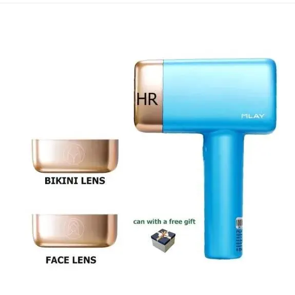 Épilateur lumière pulsée - KINSEIBEAUTY - IPL - Épilation sans douleur - 3 embouts inclus - 500000 flashs