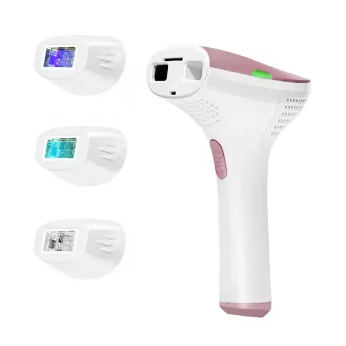 Épilateur Lumière Pulséee ，Épilateur IPL avec Fonctions HR/SC/RA5 Niveaux Dénergie Épilation Laser pour Visage Aisselles