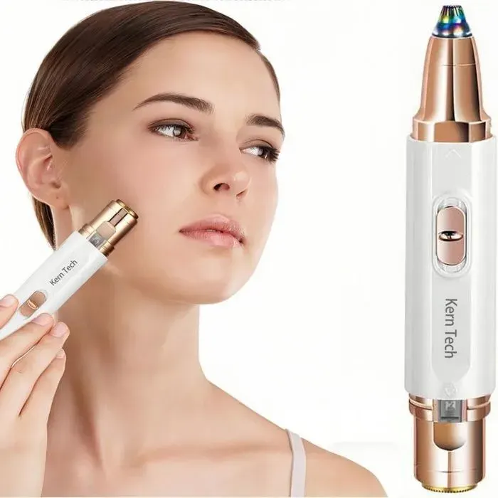 Epilateur Sourcil - Kern Tech - 5v électrique pour une prise en Beaute bien-etre epilateur sourcil 2 en 1 tondeuse à sourcils