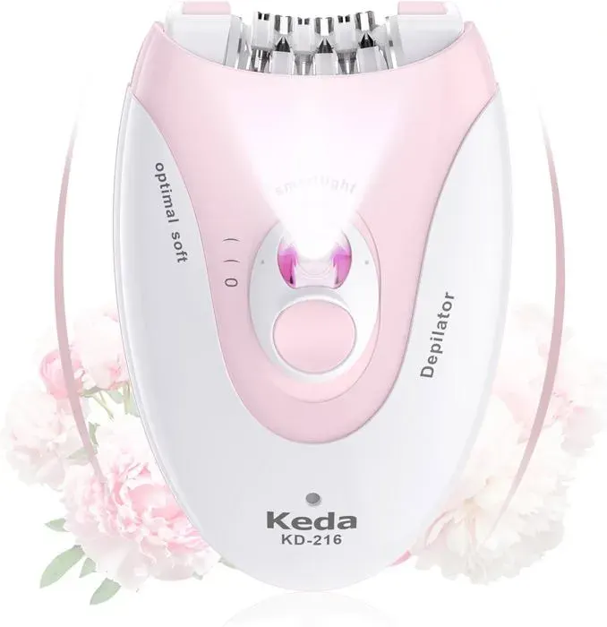 Épilateur visage epilateur visage pour femmeépilateur électrique sans fil avec lumière LED