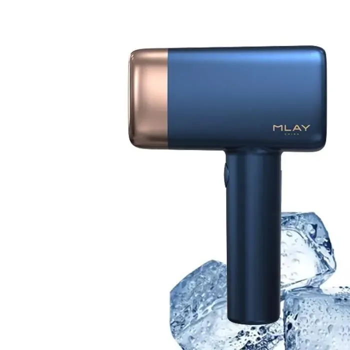 Épilation au point de congélation Épilateur laser IPL 500000 Flashs Epilation Definitive pour Visage Corps- 5 niveaux dintensité