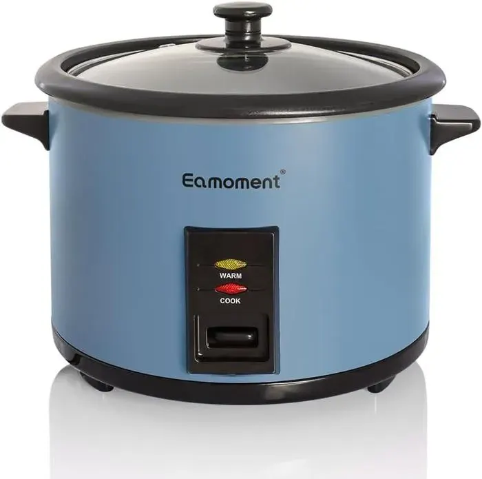 Erc-10Cbl 1.8L700W Cuiseur À Riz Et Insert Vapeur Noir Chaud Et Cuire 1-10 Personnes Marmite À Revêtement AntiadhésifCuillère À