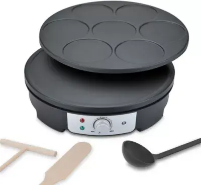 Essentielb - Crêpière Ecpm4 2 En 1 Grande Crêpe Et Mini Crêpes