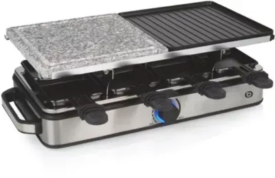 Essentielb - Raclette Ergp7 8 Personnes Grill + Pierre