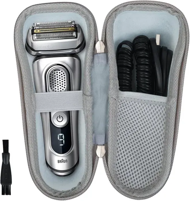 Étui De Protection Rigide Pour Rasoir Électrique Braun Series 3/3S/5/5S/5 Pro/7/7S/7 Pro/9/9S/9 Pro Étui De Protection Rigide P