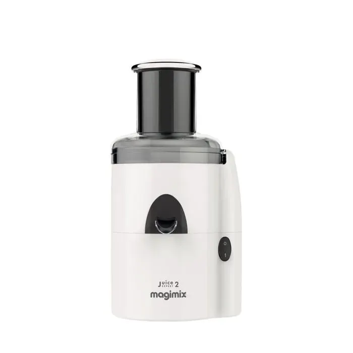 Extracteur de Jus 2 en 1 Juice Expert 2 – Centrifugeuse et Presse-Agrumes – Extraction à Froid Moteur Puissant Sans BPA – Idéal