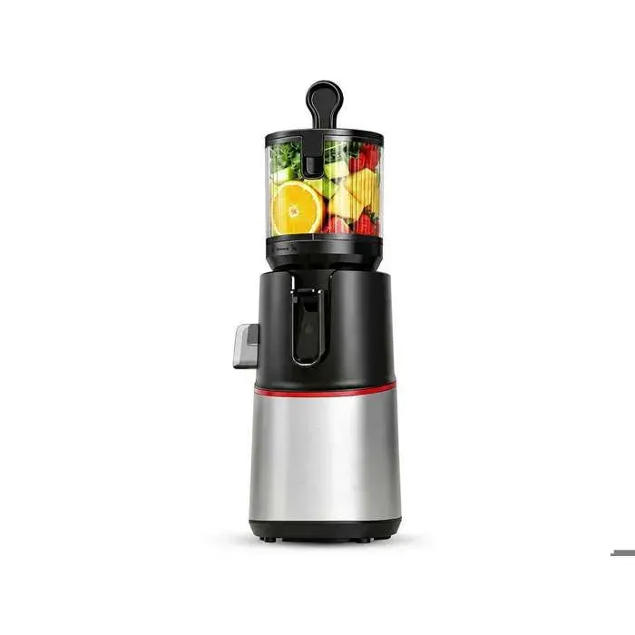 Extracteur de Jus 250W Grande Ouverture 119mm 3 Vitesses 3-en-1 Jus/Lait/Sorbet BPA-free Silencieux – Gris