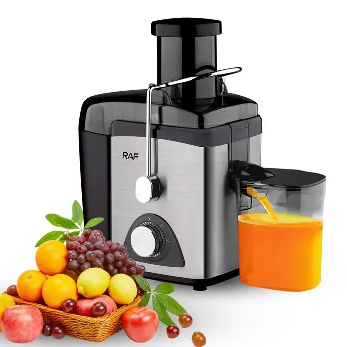Extracteur de jus - 800W - Extracteur de Jus de Fruits Légumes - Goulotte dalimentation large -Rendement en jus 99 %-Sans BPA