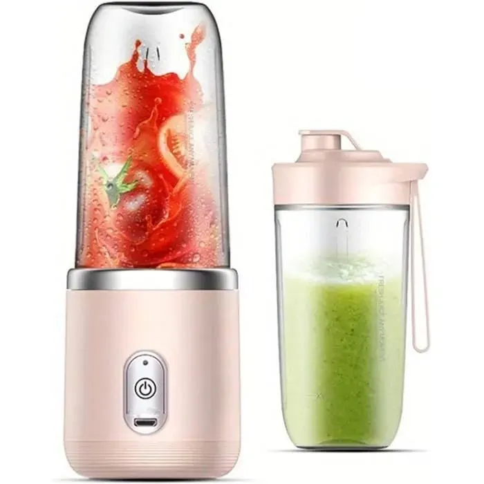 Extracteur de jus - AUTREMENT - Portable - 400ml - Sans fil - Acier inoxydable 304