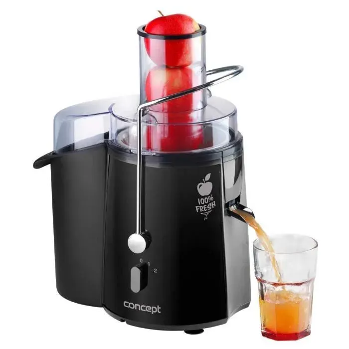 Extracteur de jus - Concept - LO7027 FRESH - Goulot XXL - 2 vitesses - 1000 W