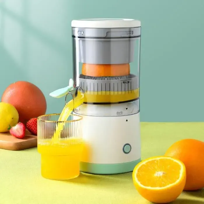 Extracteur de jus de fruits électrique 360 degrés portable multifonctionnel séparation des résidus de jus de fruits