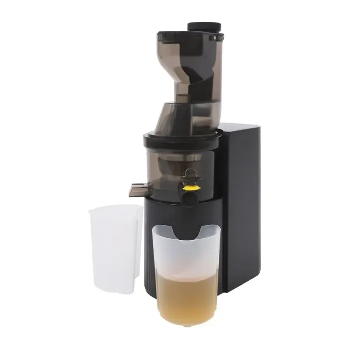 Extracteur de Jus Électrique - Presse-Agrumes Électrique Domestique - Extracteur de Jus à Vitesse Lente - Noir - Pour Extraire Jus